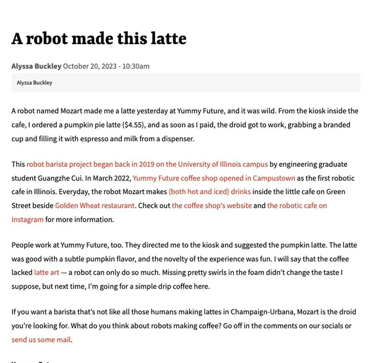 Smile Politely article page