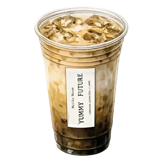 Iced Hojicha Latte