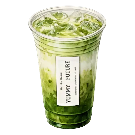 Iced Vanilla Matcha Latte